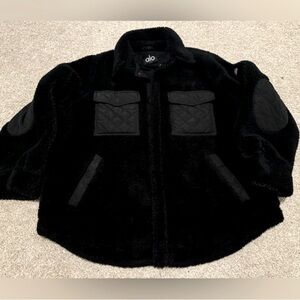 Women's Alo Yoga Sherpa Edge Shacket size Large